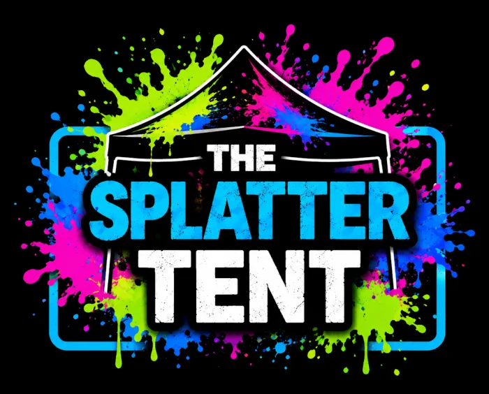 The Splatter Tent rental logo