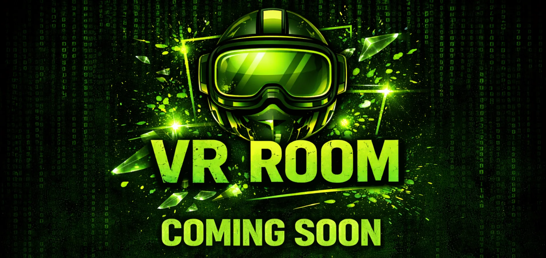 VR Room coming soon at Smash & Splatter
